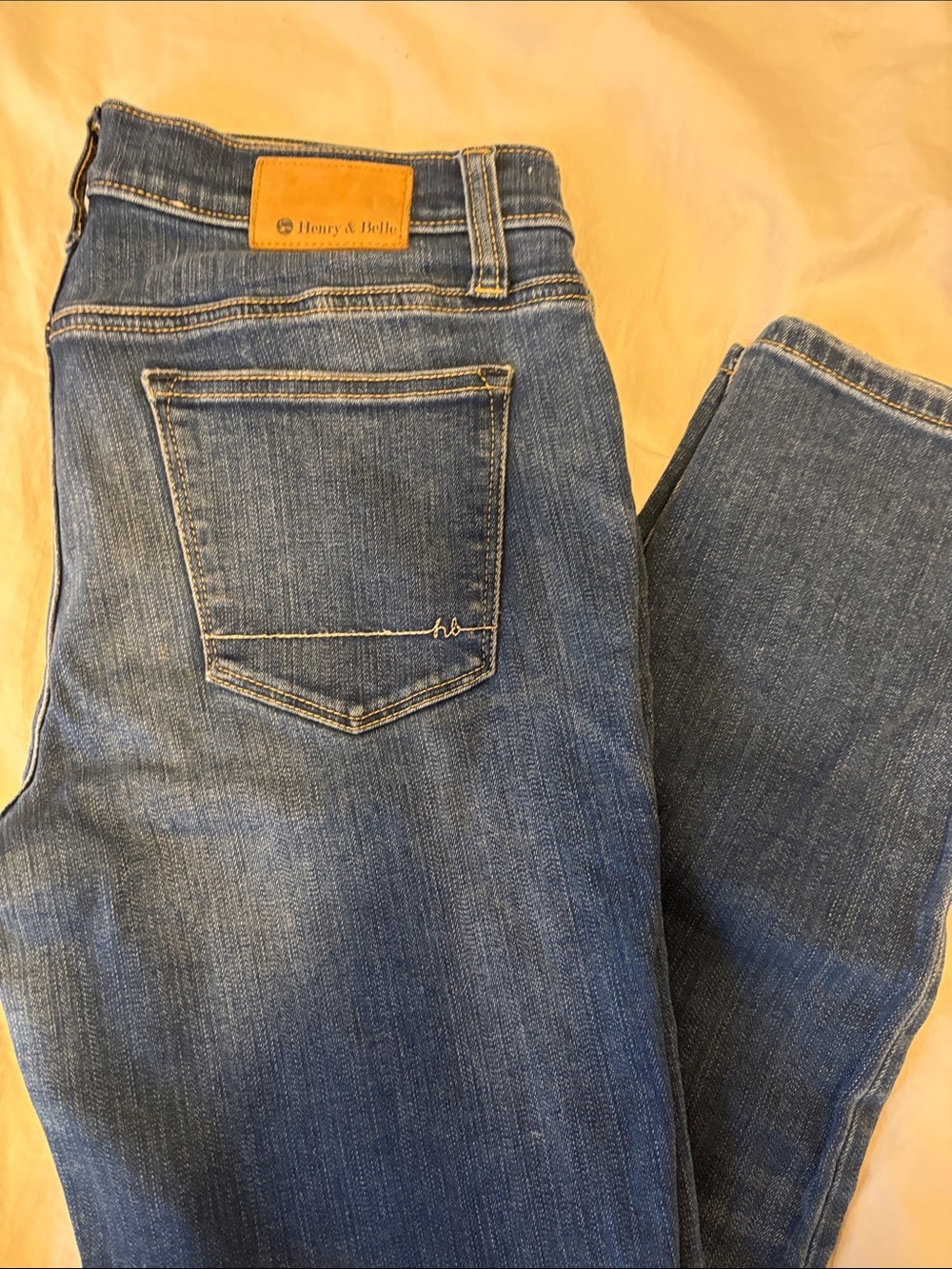 Henry & Belle Classic Indigo Straight Leg Jeans